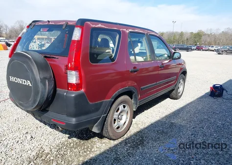 2006 Honda Cr-V Lx from USA, damaged, VIN JHLRD78576C001032